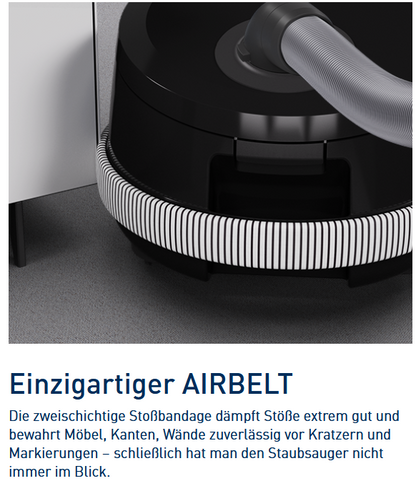 SEBO AIRBELT D4 GRAPHIT Bodenstaubsauger 90933SE
