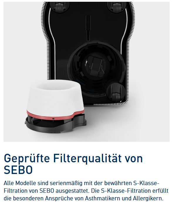 SEBO AIRBELT D4 GRAPHIT Bodenstaubsauger 90933SE