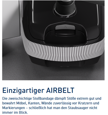 SEBO AIRBELT E1 NERO Bodenstaubsauger 92600SE