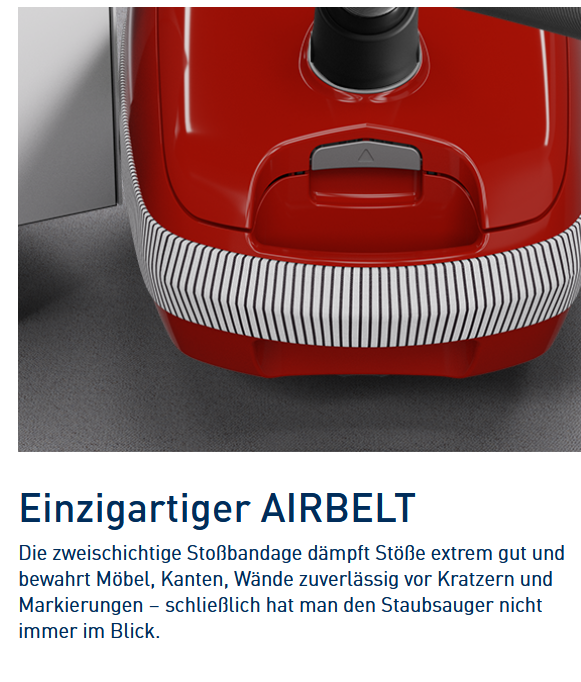 SEBO AIRBELT E1 ALLSTAR Bodenstaubsauger 92603SE