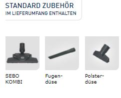 Sebo Bodenstaubsauger Airbelt K1 Nero, 92660SF