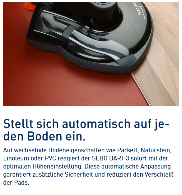 SEBO FELIX 3 PLATINUM Saugbohner, 9880SE