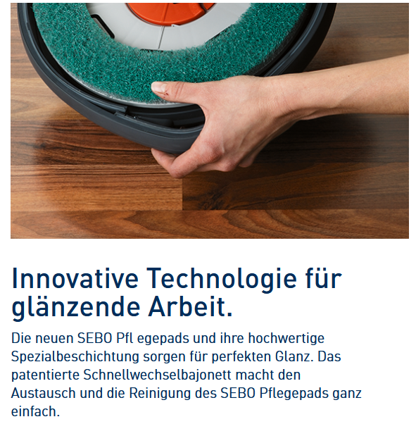 SEBO FELIX 3 PLATINUM Saugbohner, 9880SE