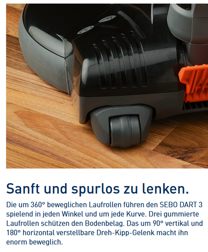 SEBO FELIX 3 PLATINUM Saugbohner, 9880SE