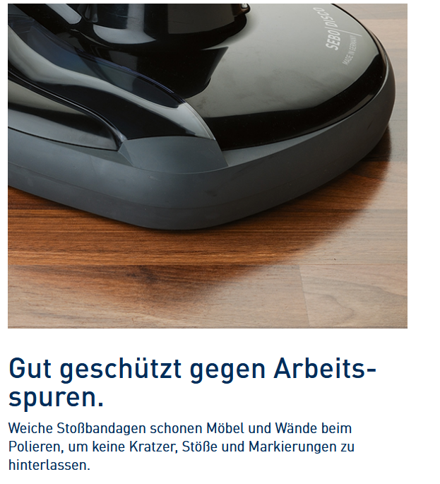 SEBO FELIX 3 PLATINUM Saugbohner, 9880SE