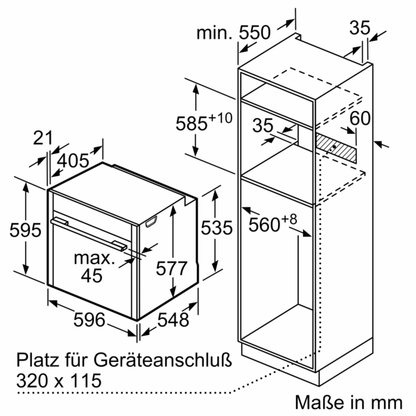 Neff Einbau-Dampfbackofen B45FS26N0K