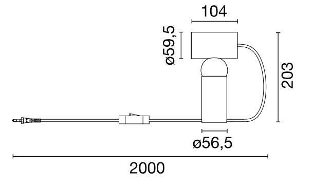 Flos Bilboquet Tischleuchte F0995017