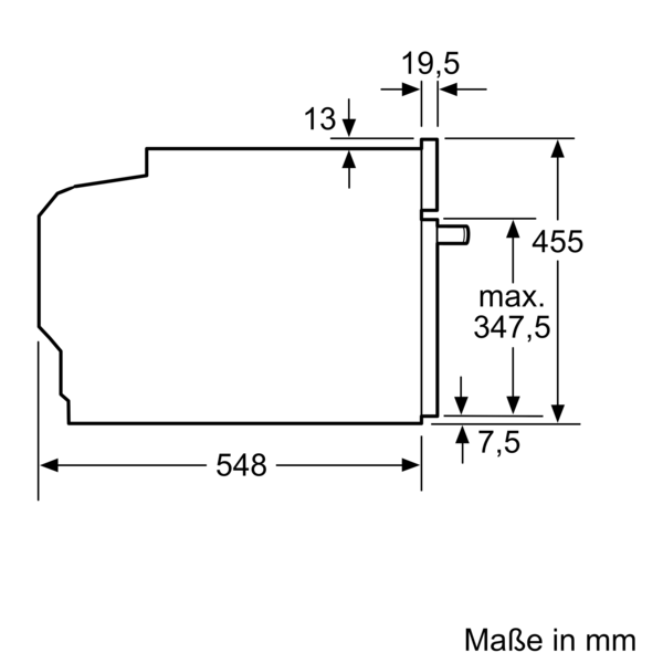 Siemens Einbau-Backofen mit Mikrowelle  45cm hoch iQ700, CM776GMB1F