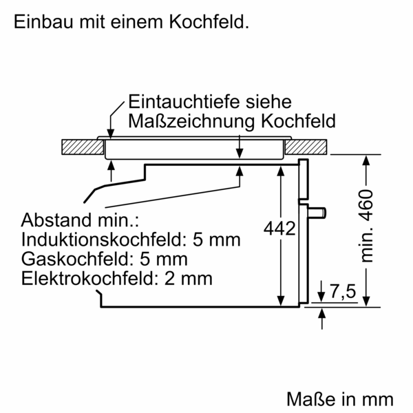 Siemens Einbau-Backofen mit Mikrowelle  45cm hoch iQ700, CM776GMB1F