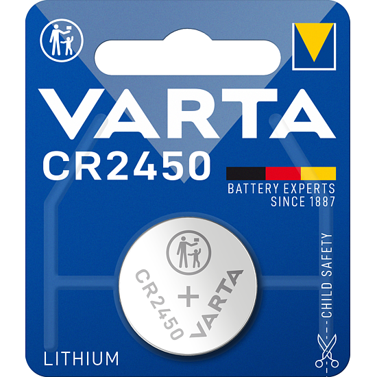 VARTA CR2450 Knopfzelle 3V