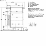 Siemens Induktions-Kochfeld mit Dunstabzug IQ500 autark, ED851HQ26M