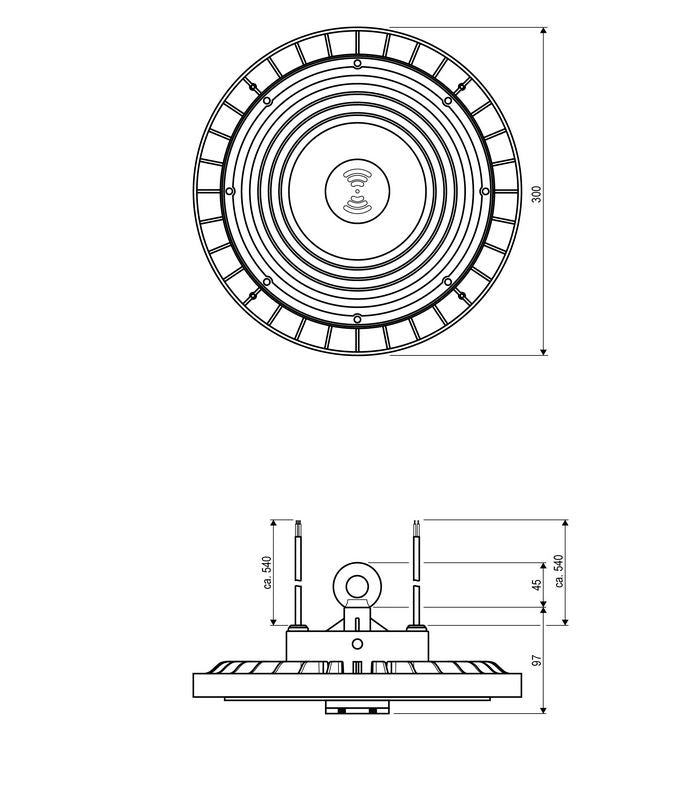 EVN Hallenleuchte HBM6520025 --Musterleuchte--