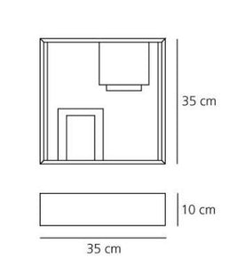 Artemide Wand- / Tischleuchte Fato --Ausstellungsstück--