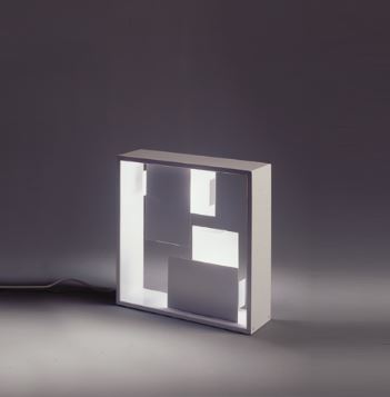 Artemide Fato Wand- Tischleuchte Weiß