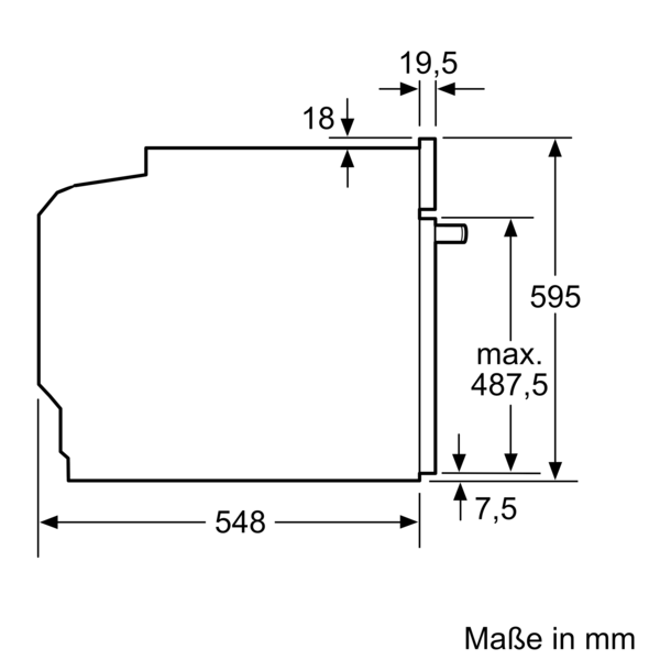 Siemens Einbau-Backofen iQ700, HB774GLB1