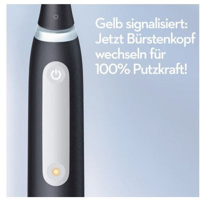 Oral-B Elektrische Zahnbürste - iO Series 4 + Reiseetui - Matt Black