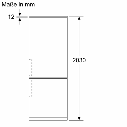 Bosch Kühl-Gefrier-Kombination Serie 4, KGN392XCF