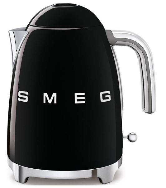 Smeg KLF03BLEU Wasserkocher Retro 50, schwarz