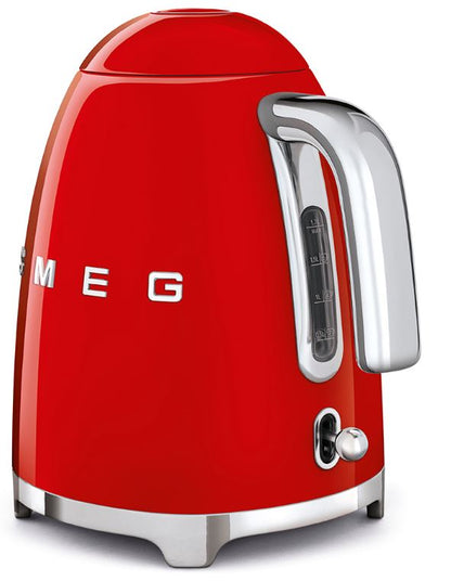 Smeg KLF03RDEU Wasserkocher Retro 50, rot