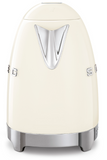 SMEG Wasserkocher 50er Retro KLF04CREU, creme, 7 Temperaturstufen