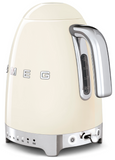 SMEG Wasserkocher 50er Retro KLF04CREU, creme, 7 Temperaturstufen