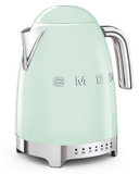 SMEG Wasserkocher 50er Retro KLF04PGEU, pastellgrün 7 Temperaturstufen