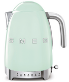 SMEG Wasserkocher 50er Retro KLF04PGEU, pastellgrün 7 Temperaturstufen