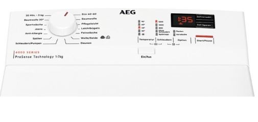 AEG Waschautomat Toplader, LTR6E40270  Bestellware