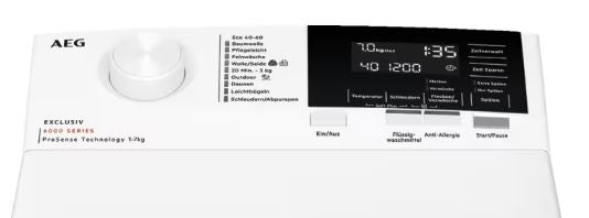AEG Waschmaschine Toplader LTR6E60379