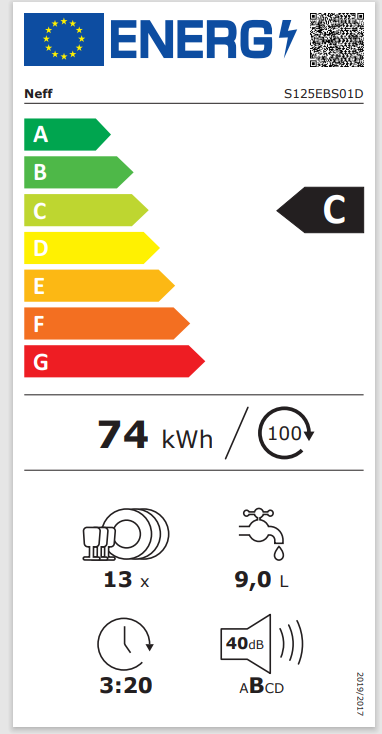 Neff Geschirrspüler-Set GUMKC11 (S125EBS01D + Z7870X0)