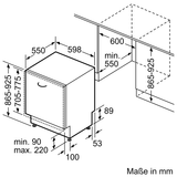 Neff Geschirrspüler-Set GXMKB21 (S285EBX02D + Z7870X0)