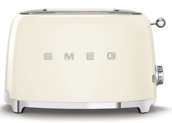 SMEG 2-Scheiben-Toaster 50er Retro creme, TSF01CREU