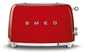 SMEG 2-Scheiben-Toaster 50er Retro rot, TSF01RDEU