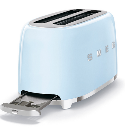 Smeg 4 Scheiben Toaster TSF02PBEU pastellblau 50's Style