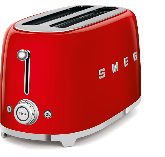 Smeg 4 Scheiben Toaster TSF02RDEU rot 50's Style