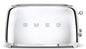 Smeg 4 Scheiben Toaster TSF02SSEU Chrom, Metall 50's Style