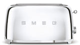 Smeg 4 Scheiben Toaster TSF02SSEU Chrom, Metall 50's Style