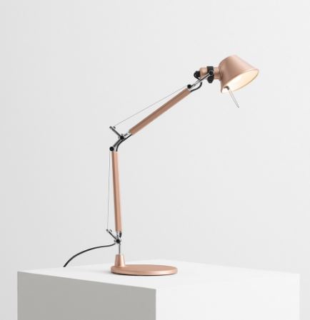 Artemide Tischleuchte Tolomeo micro  Farbe Kupfer