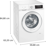 Siemens Waschmaschine Frontlader iQ500, WG44G109A