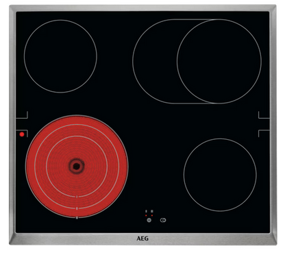 AEG Einbau-Herd-Set Edelstahl FHHS24M01 (OU5AE20SM+HE604070XB+TR1LV)