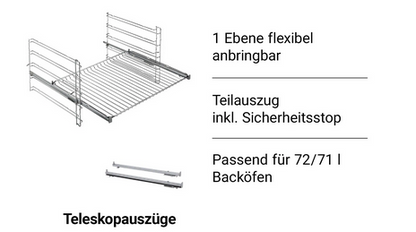 AEG Einbau-Herd-Set Edelstahl FHHS24M01 (OU5AE20SM+HE604070XB+TR1LV)