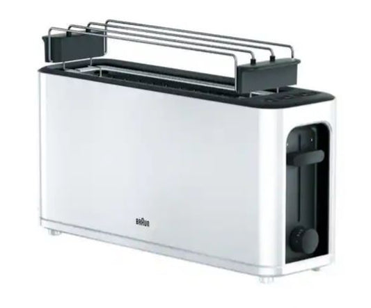 Braun Langschlitztoaster weiss, HT3110W