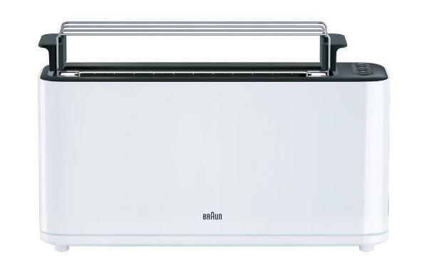 Braun Langschlitztoaster weiss, HT3110W