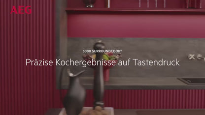 AEG Einbau-Herd-Set Pyrolyse FHHS24B02 (OU5PE40SK + HE604062XB)