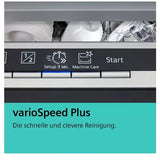 Siemens iQ300 Unterbau-Geschirrspüler 45 cm Edelstahl, SR43ES28KE