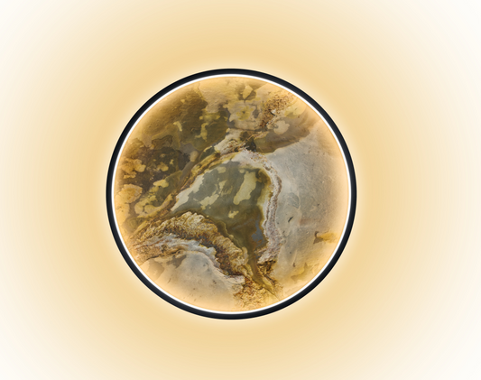 Lupia Licht LED Wandleuchte STONE 51 Braun, 1907-2-44