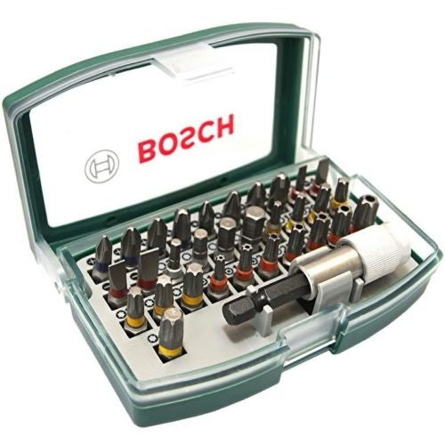 BOSCH Schrauber-Bit Set 32tlg. PH/PZ Kreuz-,Schlitz, Innen-Sechskant, Torx