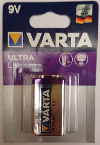 VARTA 6122 E-Block ULTRA Lithium 9V