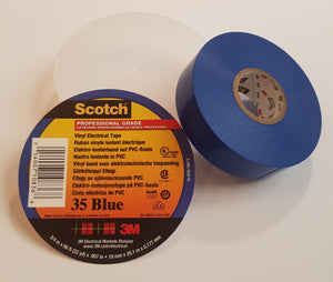 3M Elektroisolierband Scotch 35 19mmx20m, 0,18mm dick PVC selbstklebend