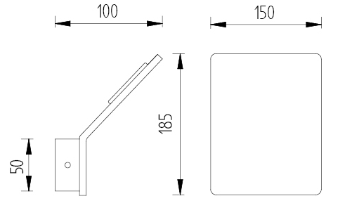 Knapstein LED Wandleuchte ANN-2